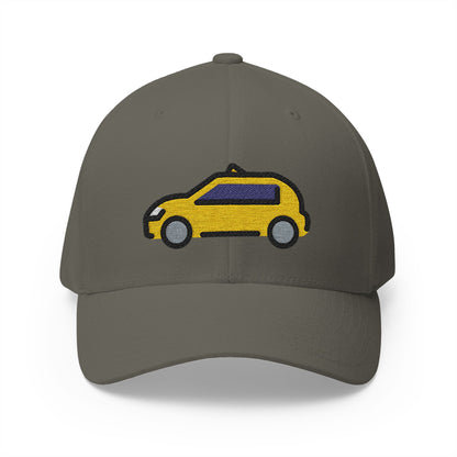 Taxi Emoji Olive Cap – Premium by Capmoji