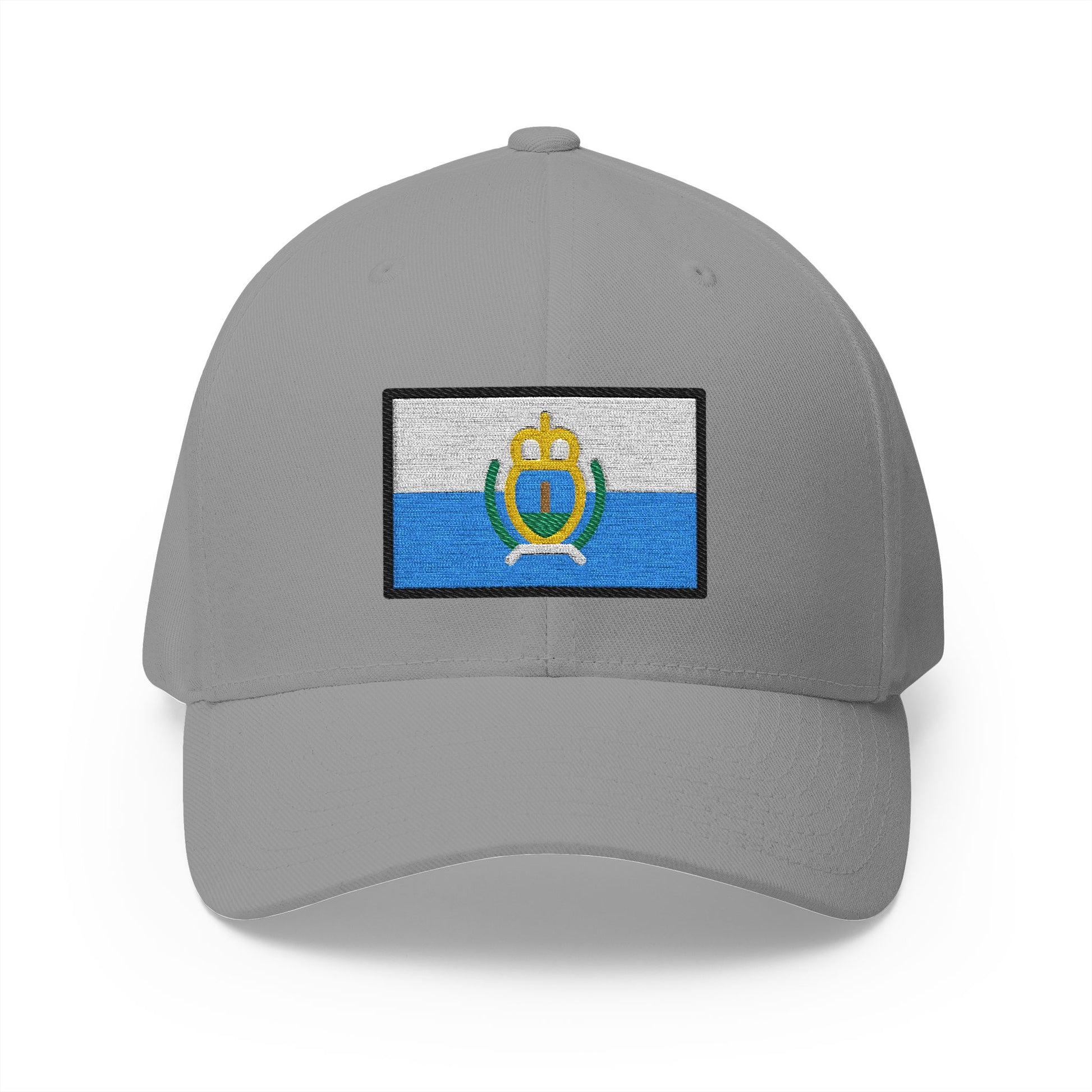 Flag: San Marino Emoji Grey Cap – Premium by Capmoji