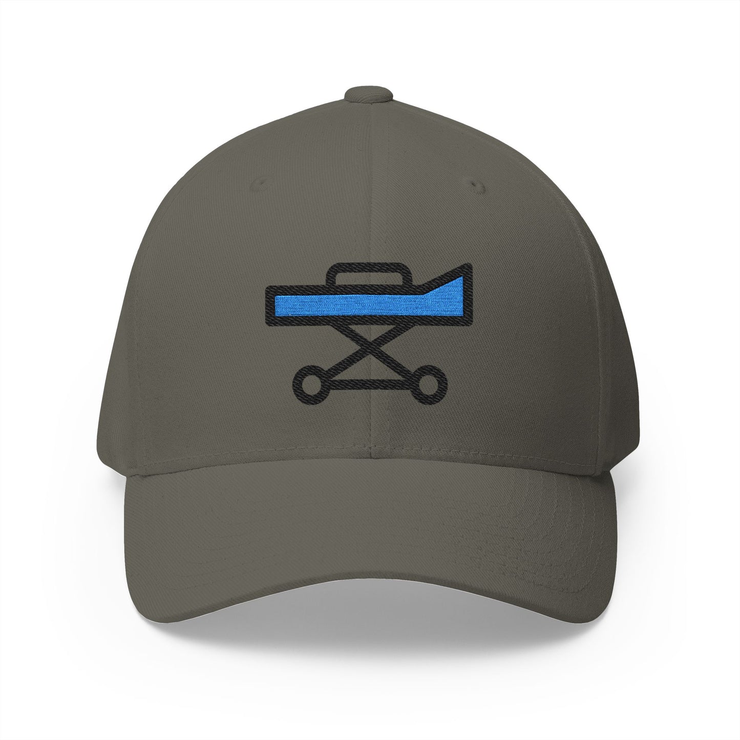 Stretcher Emoji Olive Cap – Premium by Capmoji