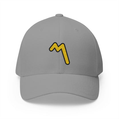 Part Alternation Mark Emoji Grey Cap – Premium by Capmoji