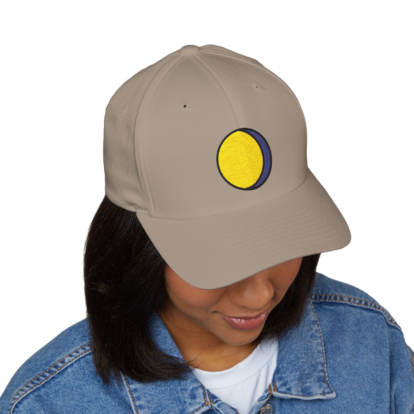 Waning Gibbous Moon Emoji Cap – Premium by Capmoji