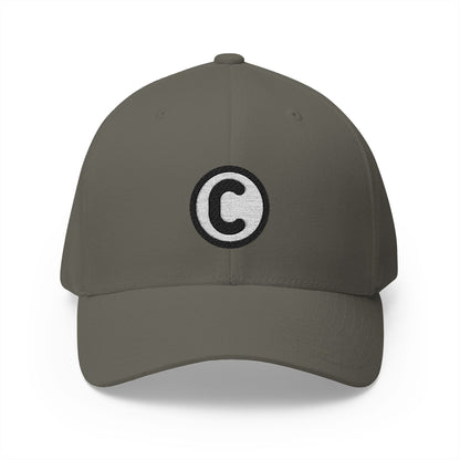 Copyright Emoji Olive Cap – Premium by Capmoji