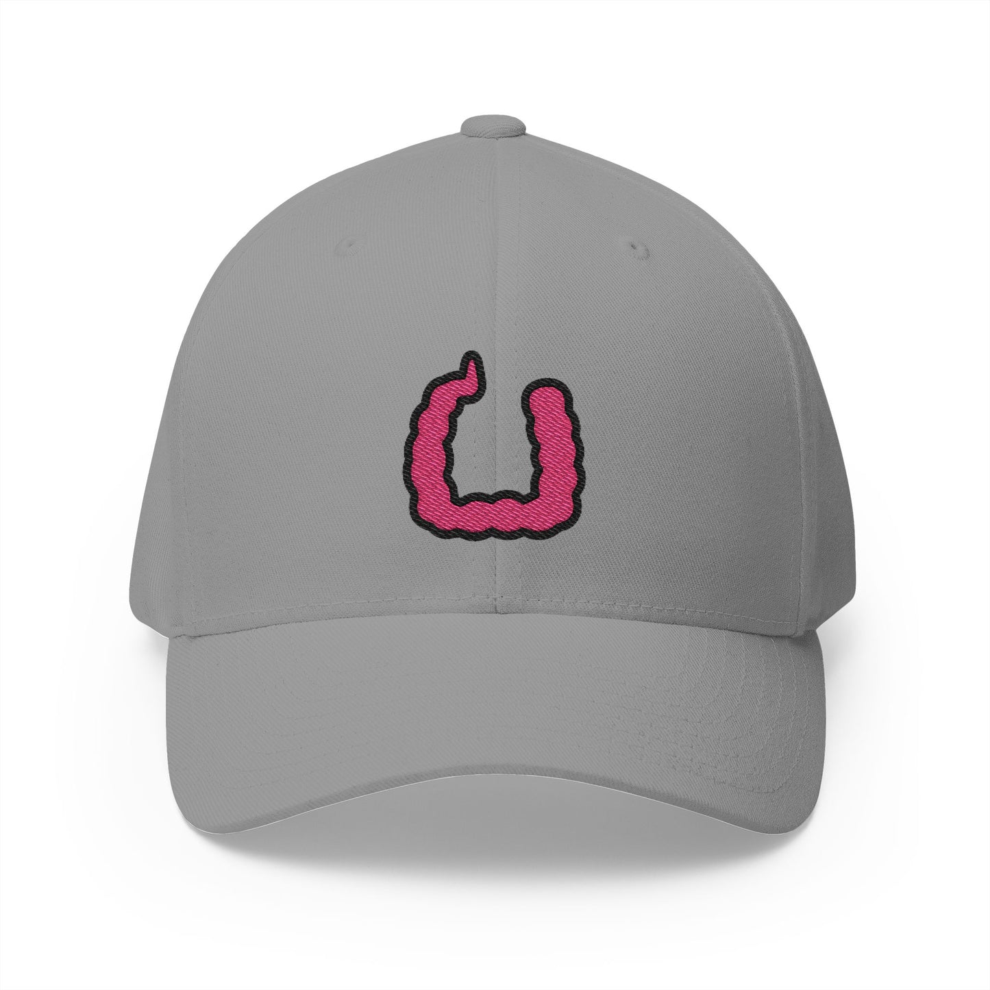Large Intestine Emoji Grey Cap – Premium by Capmoji