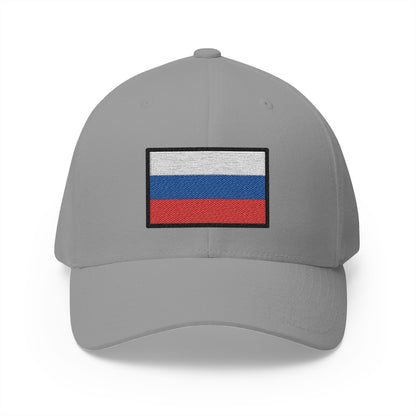 Flag: Russia Emoji Grey Cap – Premium by Capmoji