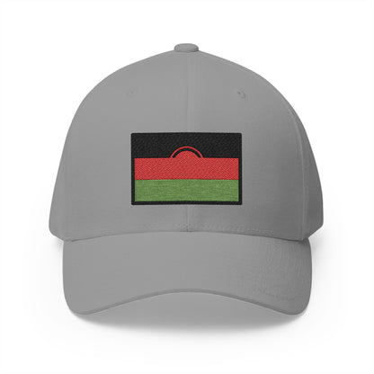 Flag: Malawi Emoji Grey Cap – Premium by Capmoji