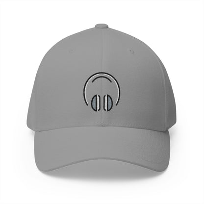 Headphone Emoji Grey Cap – Premium by Capmoji