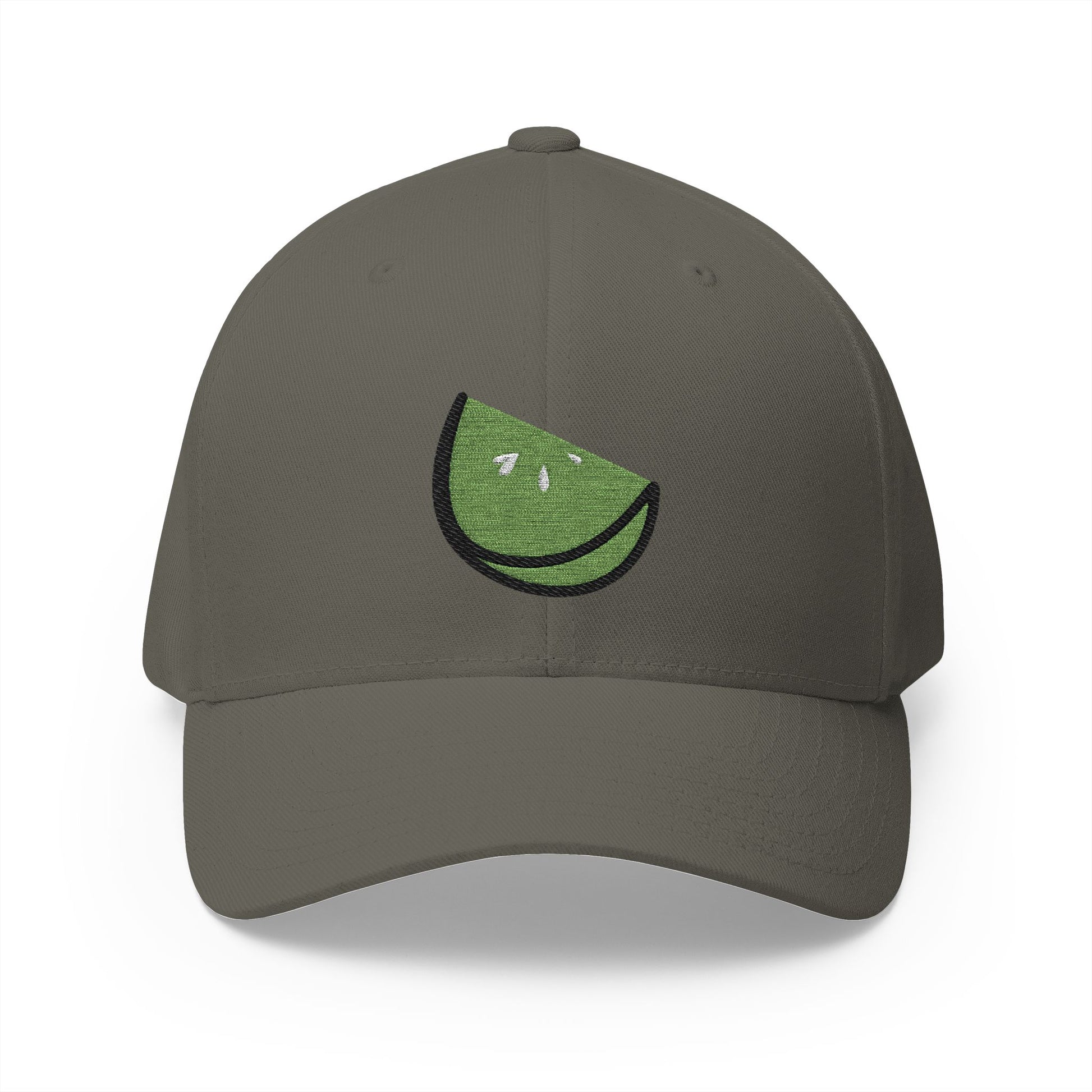 Lime Emoji Olive Cap – Premium by Capmoji
