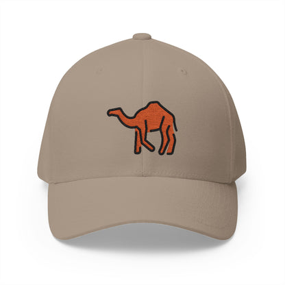 Camel Emoji Khaki Cap – Premium by Capmoji