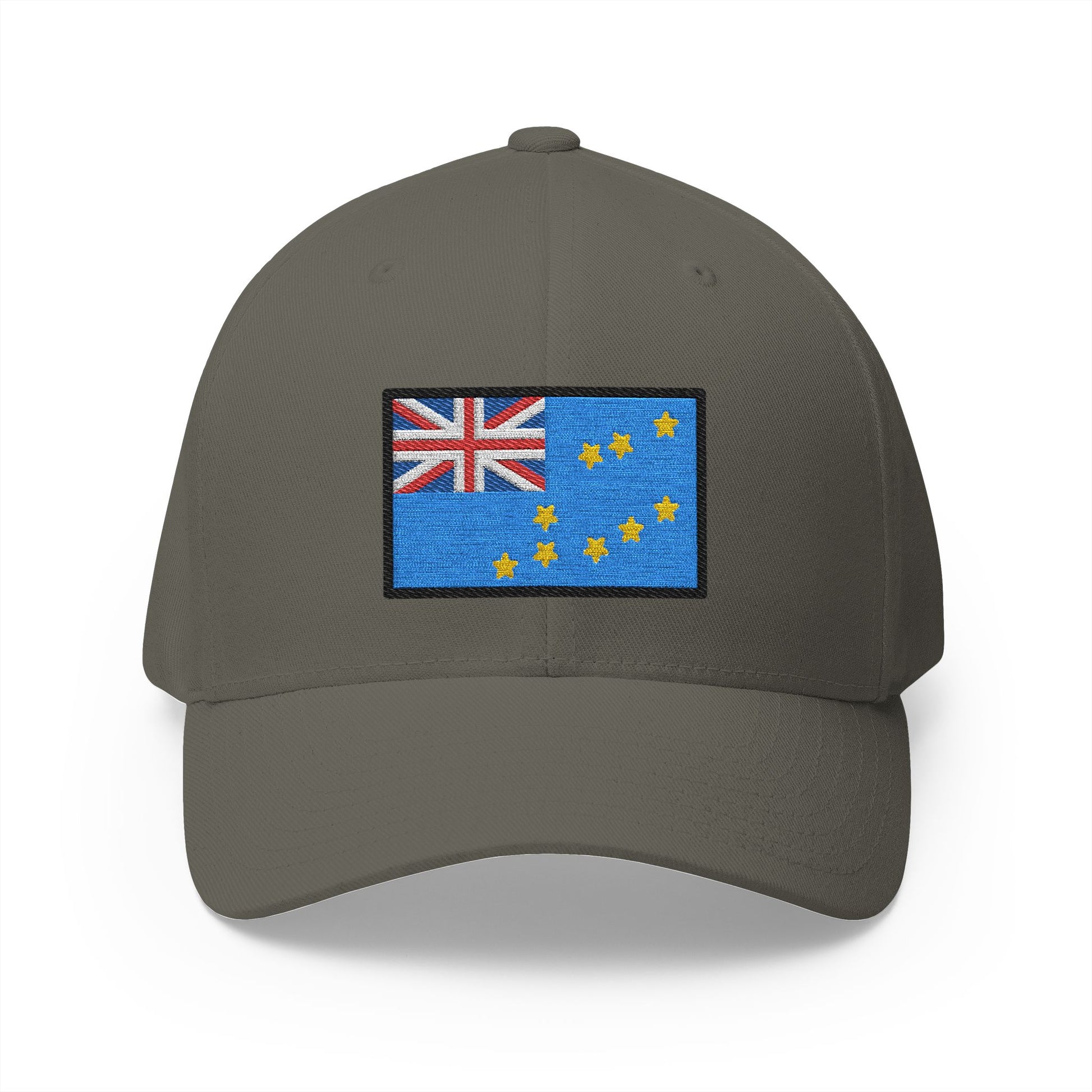 Flag: Tuvalu Emoji Olive Cap – Premium by Capmoji