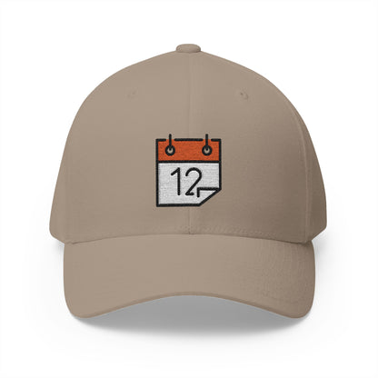 Calendar Emoji Khaki Cap – Premium by Capmoji