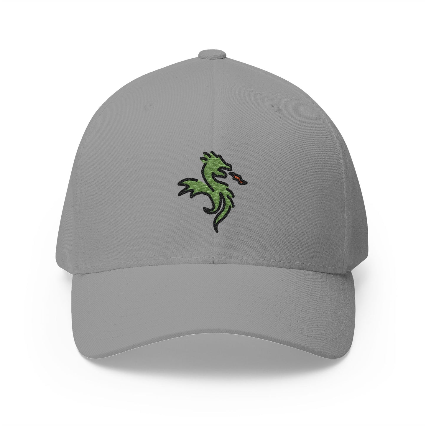 Dragon Emoji Grey Cap – Premium by Capmoji
