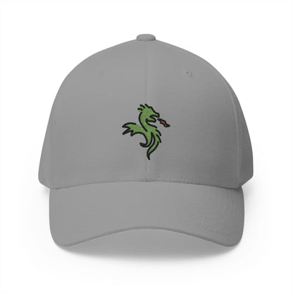 Dragon Emoji Grey Cap – Premium by Capmoji