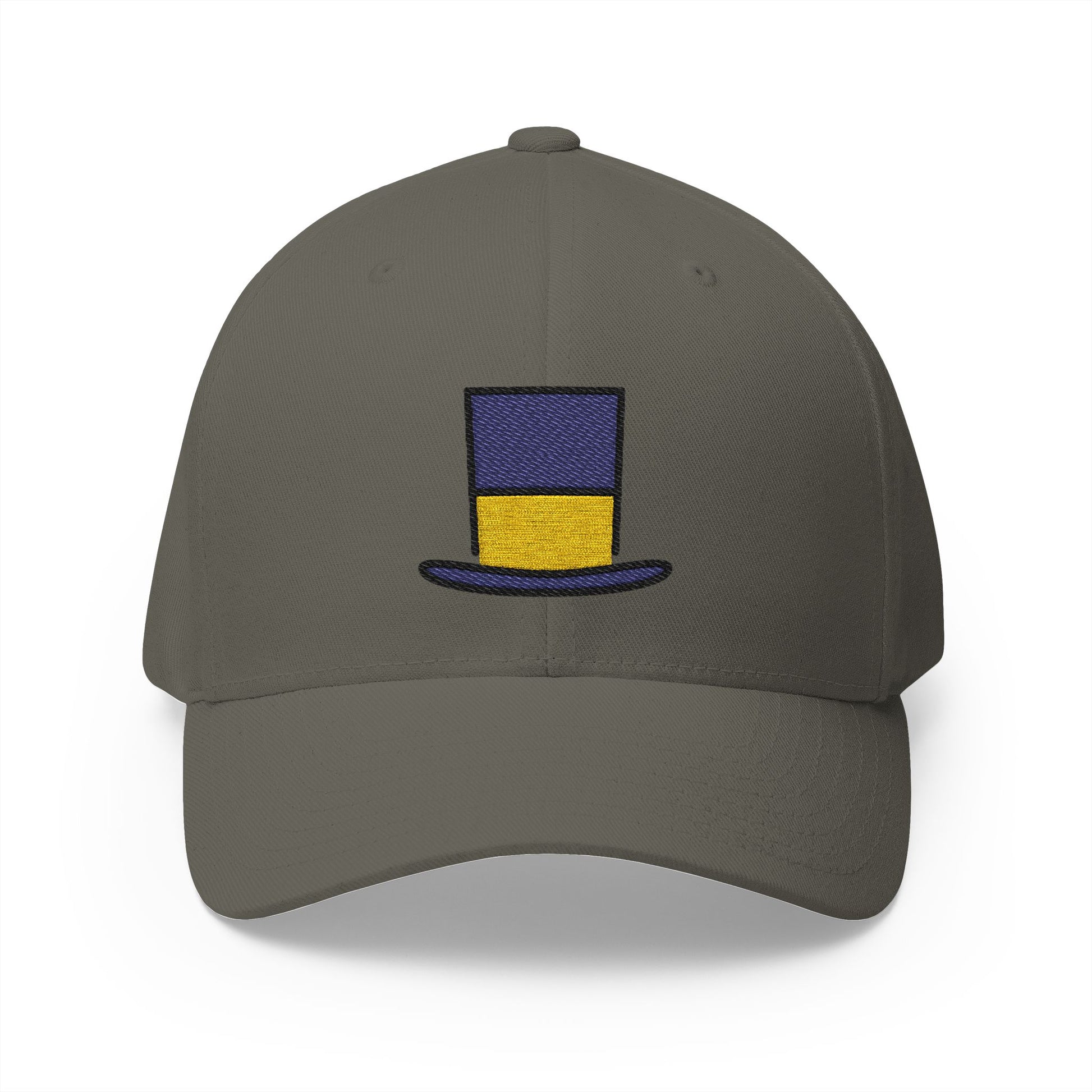 Top Hat Emoji Olive Cap – Premium by Capmoji
