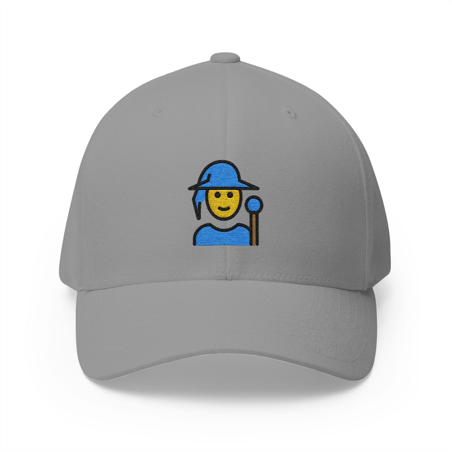 Mage Emoji Grey Cap – Premium by Capmoji