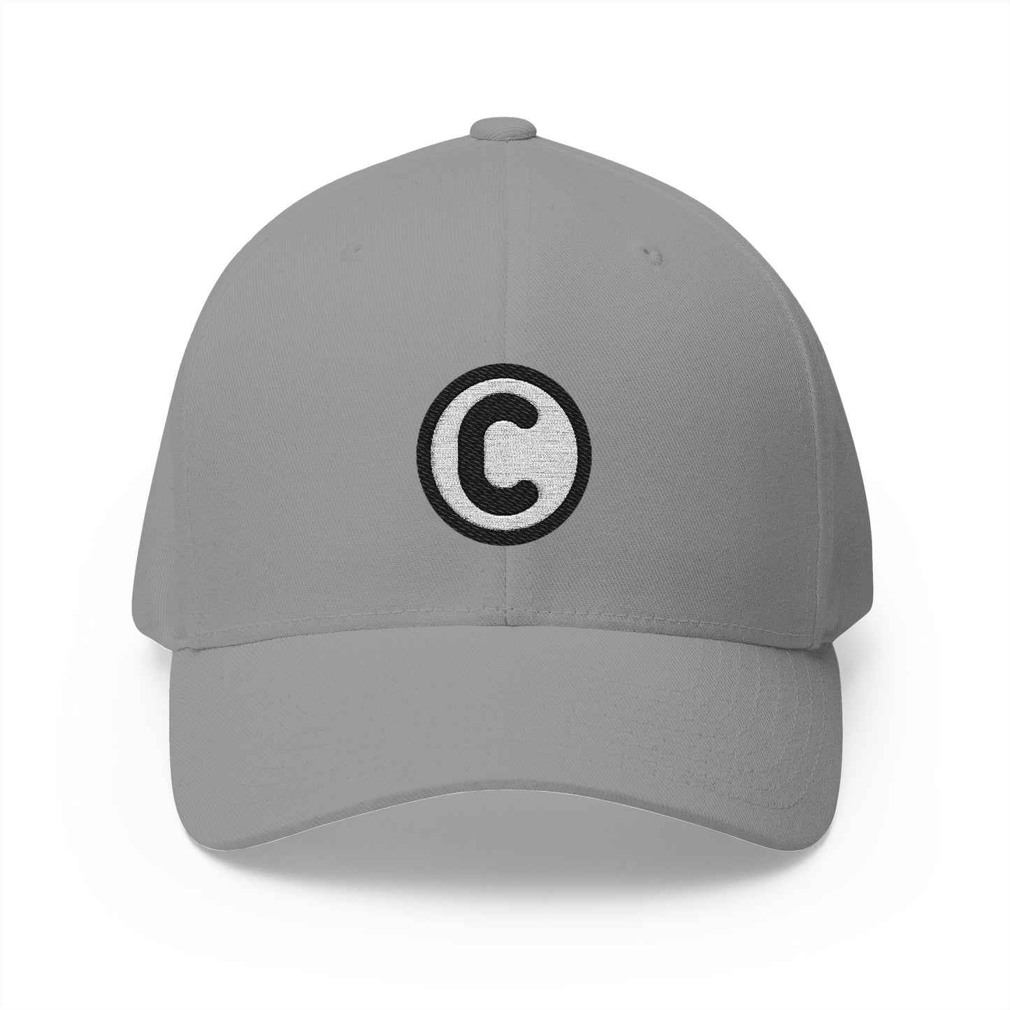 Copyright Emoji Grey Cap – Premium by Capmoji