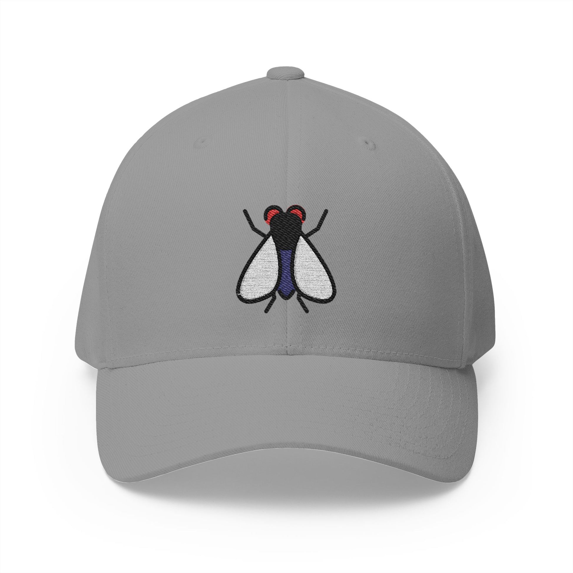 Fly Emoji Grey Cap – Premium by Capmoji