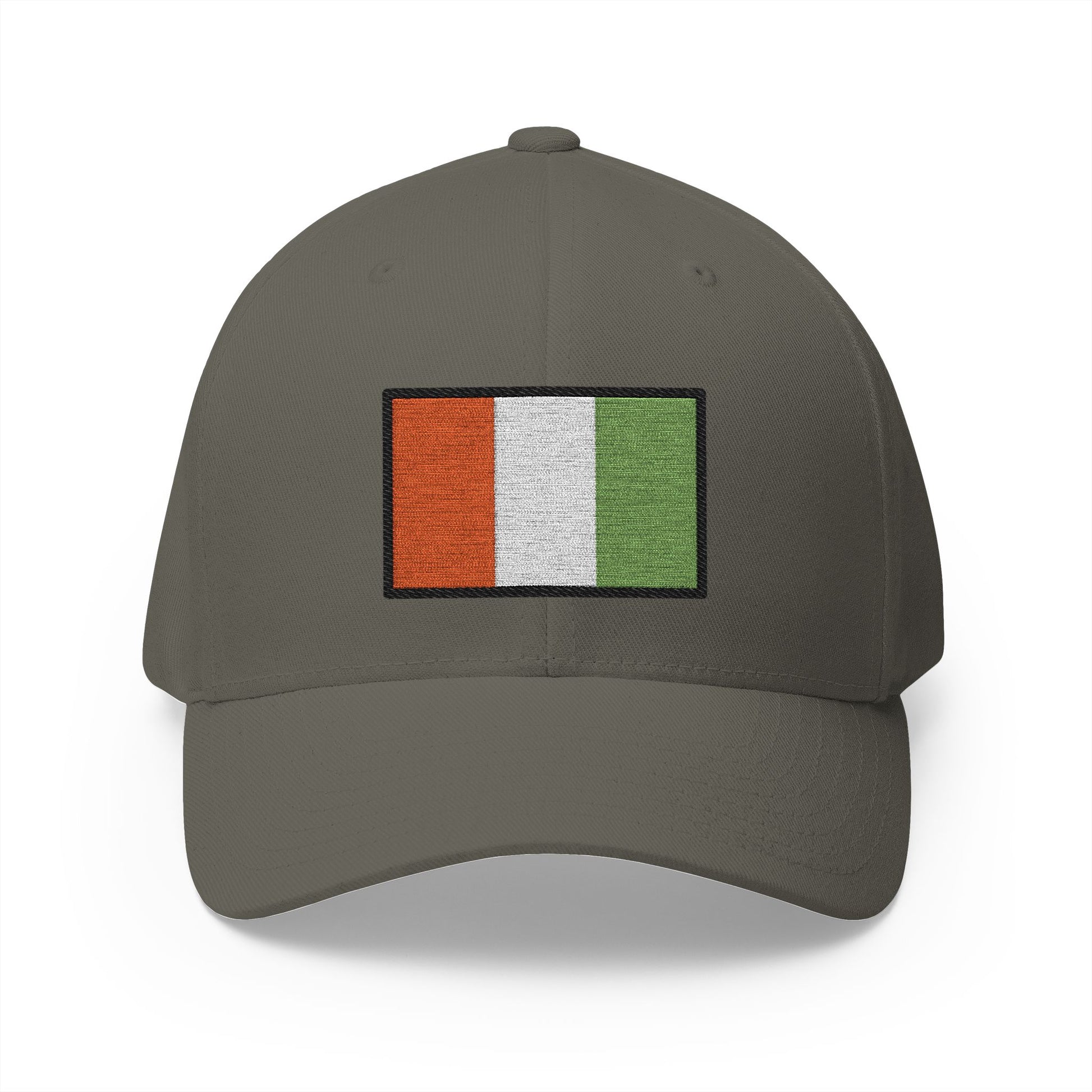 Flag: Côte D'Ivoire Emoji Olive Cap – Premium by Capmoji