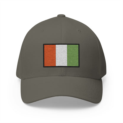 Flag: Côte D'Ivoire Emoji Olive Cap – Premium by Capmoji
