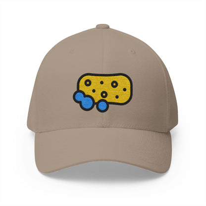 Sponge Emoji Khaki Cap – Premium by Capmoji