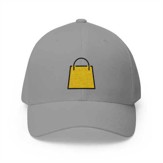 Shopping Bags Emoji Grey Cap – Premium by Capmoji