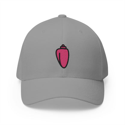 Spiral Shell Emoji Grey Cap – Premium by Capmoji