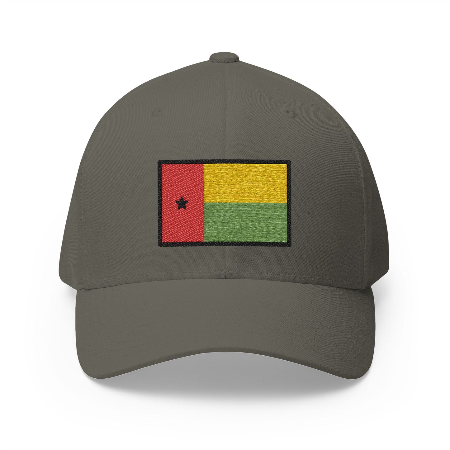 Flag: Guinea-Bissau Emoji Olive Cap – Premium by Capmoji