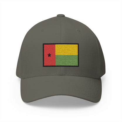 Flag: Guinea-Bissau Emoji Olive Cap – Premium by Capmoji