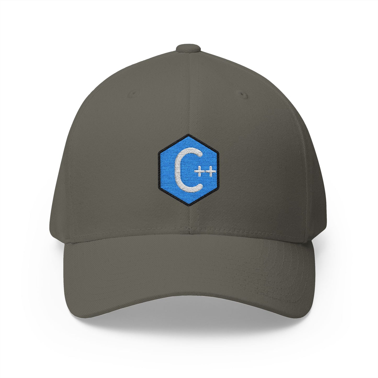 Cplusplus Emoji Olive Cap – Premium by Capmoji