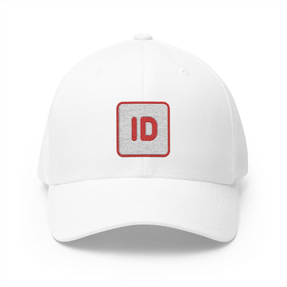 Id Button Emoji White Cap – Premium by Capmoji