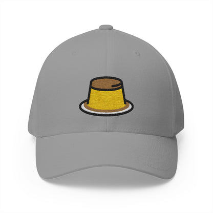 Custard Emoji Grey Cap – Premium by Capmoji