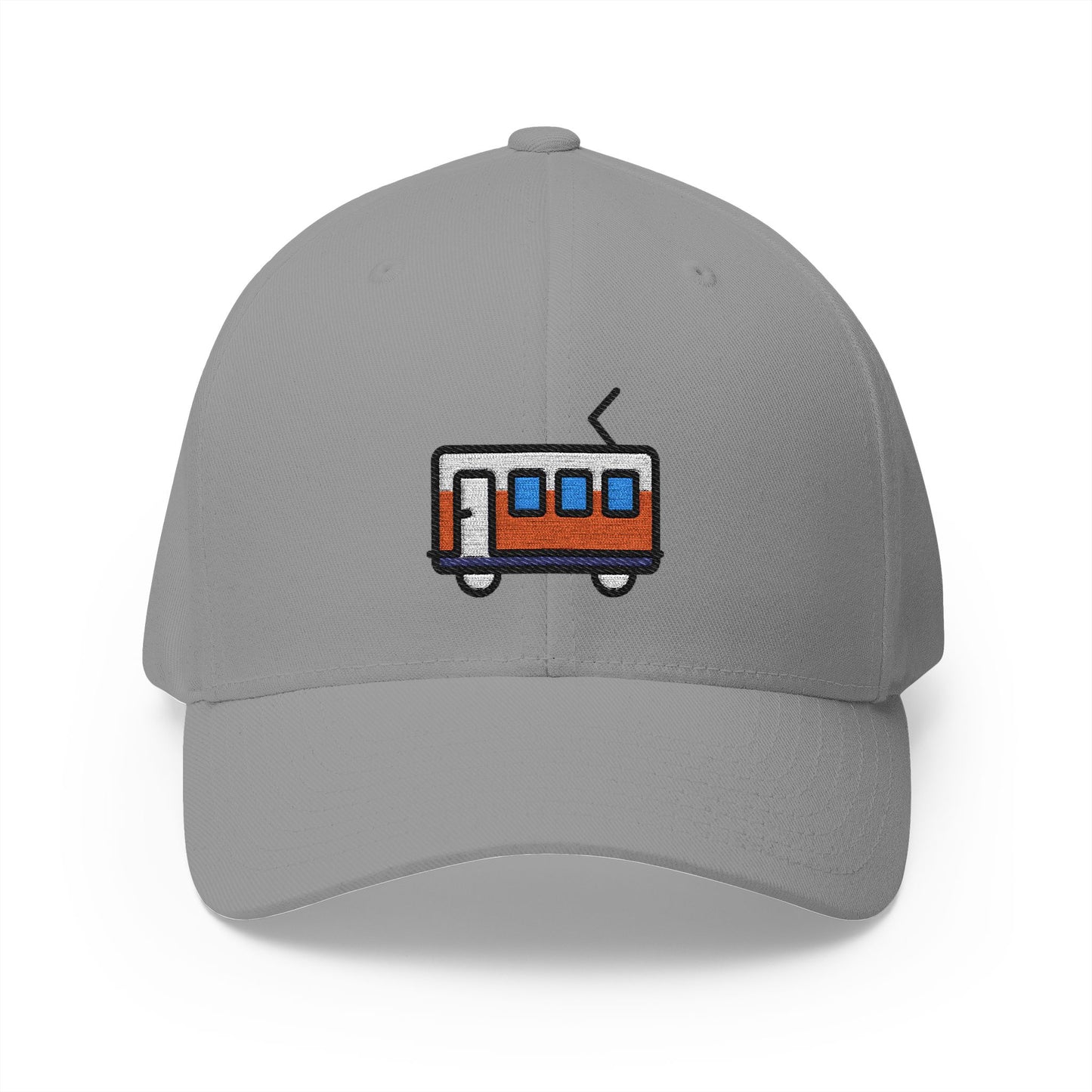 Railway Car Emoji Grey Cap – Premium by Capmoji
