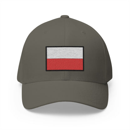 Flag: Poland Emoji Olive Cap – Premium by Capmoji