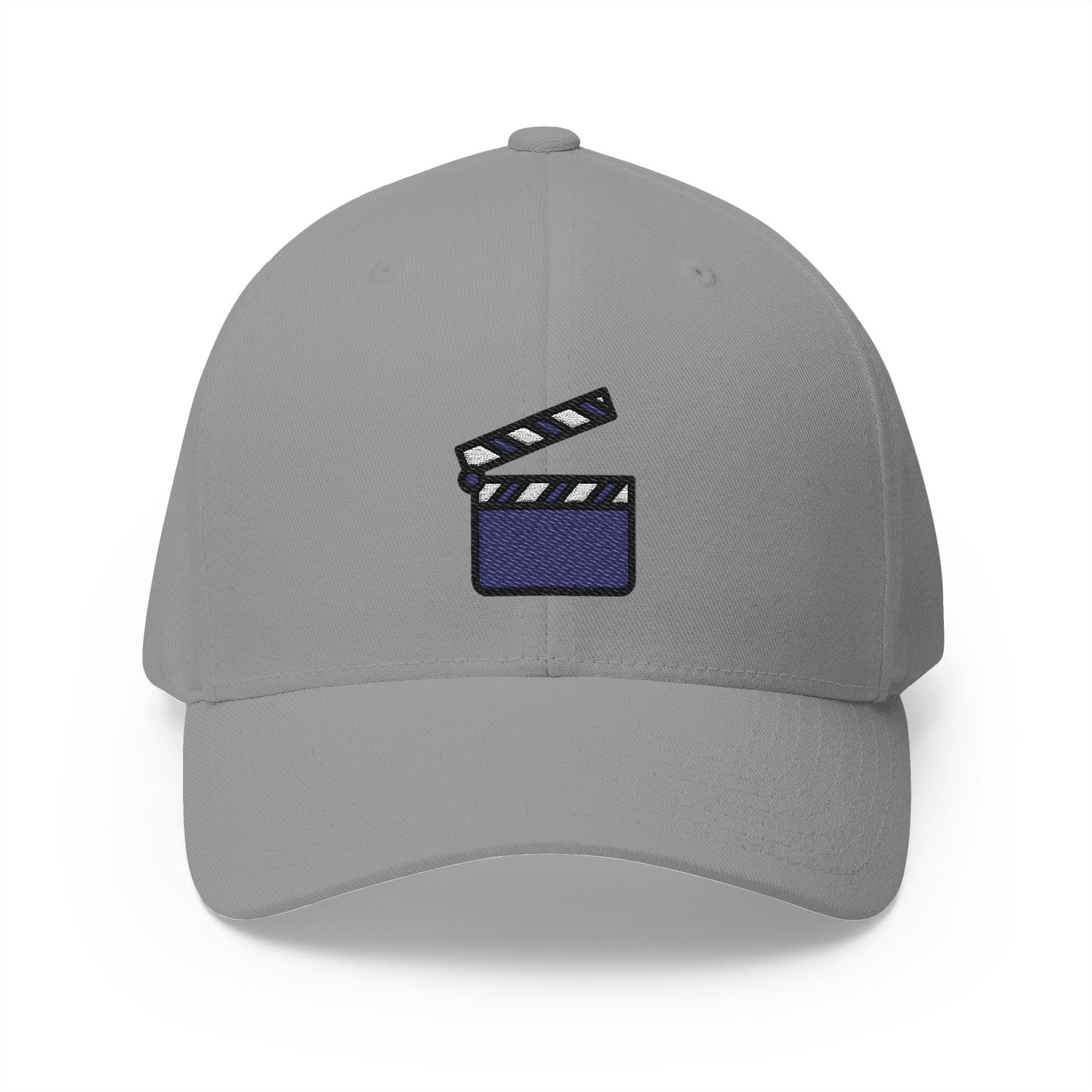 Clapper Board Emoji Grey Cap – Premium by Capmoji