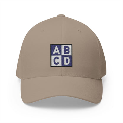 Input Latin Uppercase Emoji Khaki Cap – Premium by Capmoji