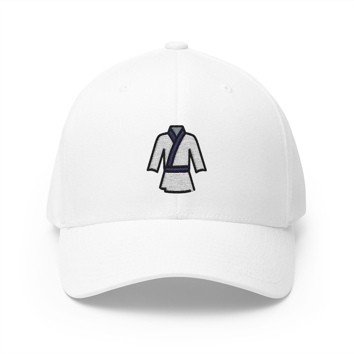 Martial Arts Uniform Emoji White Cap – Premium by Capmoji