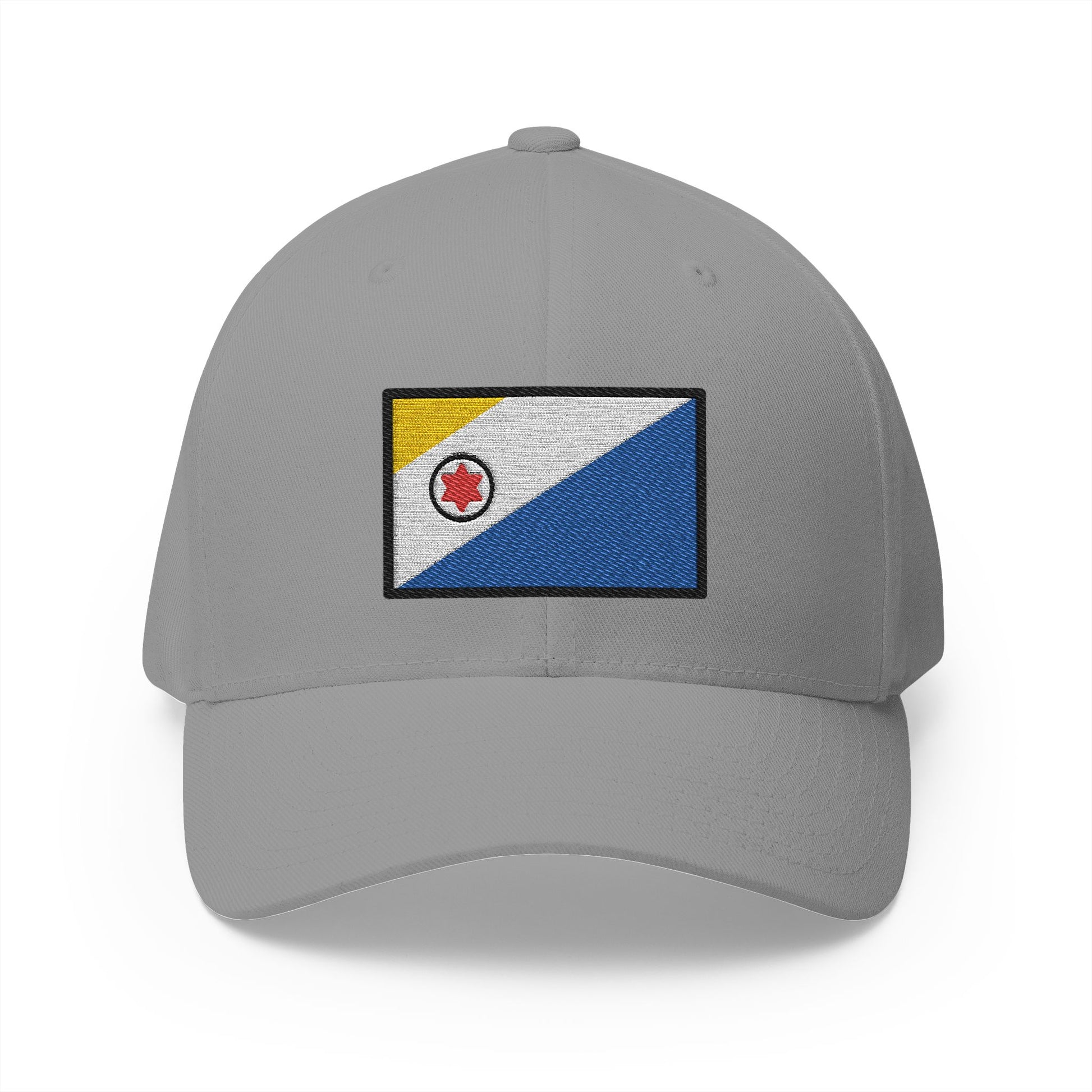 Flag: Caribbean Netherlands Emoji Grey Cap – Premium by Capmoji