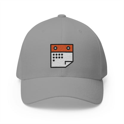 Spiral Calendar Emoji Grey Cap – Premium by Capmoji
