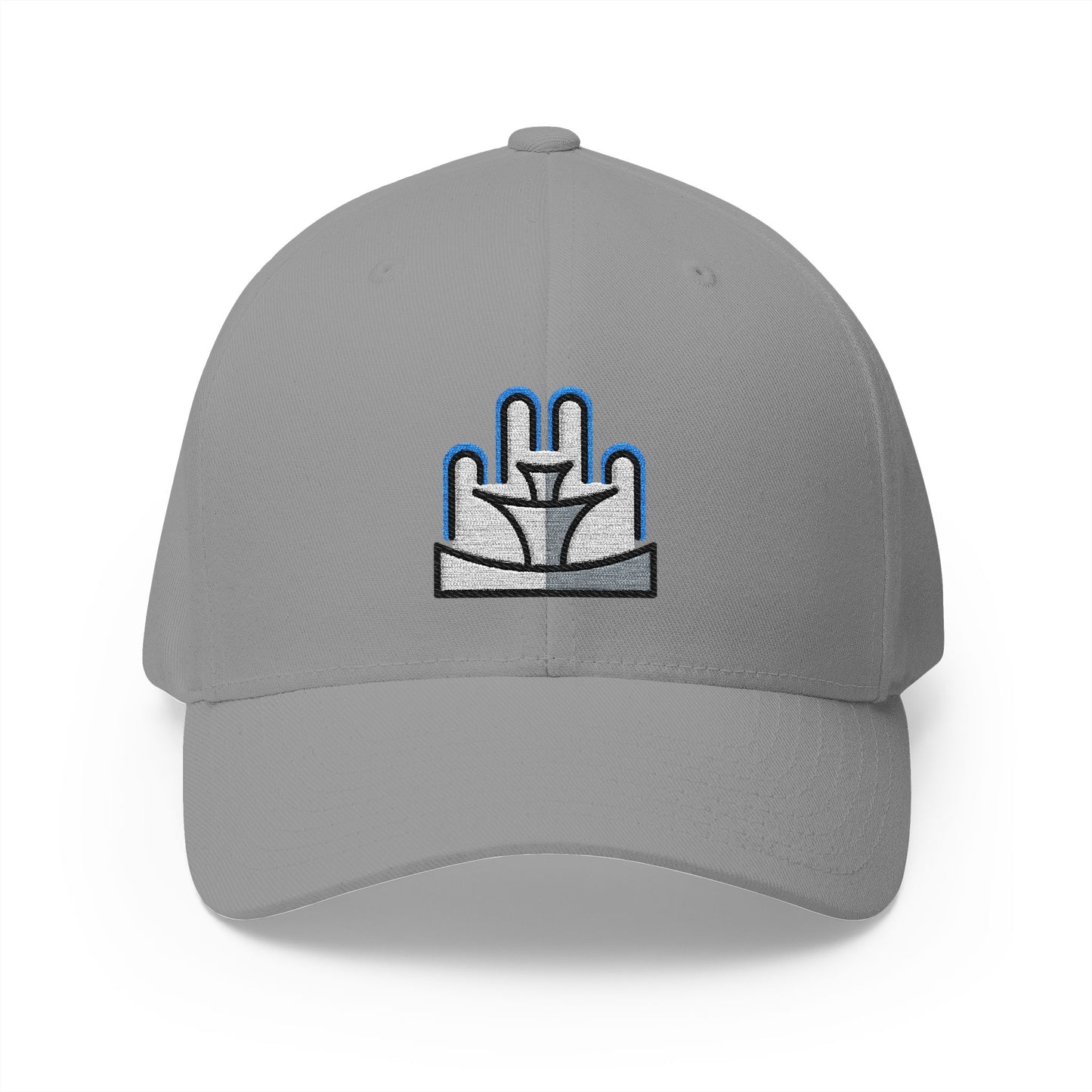 Fountain Emoji Grey Cap – Premium by Capmoji