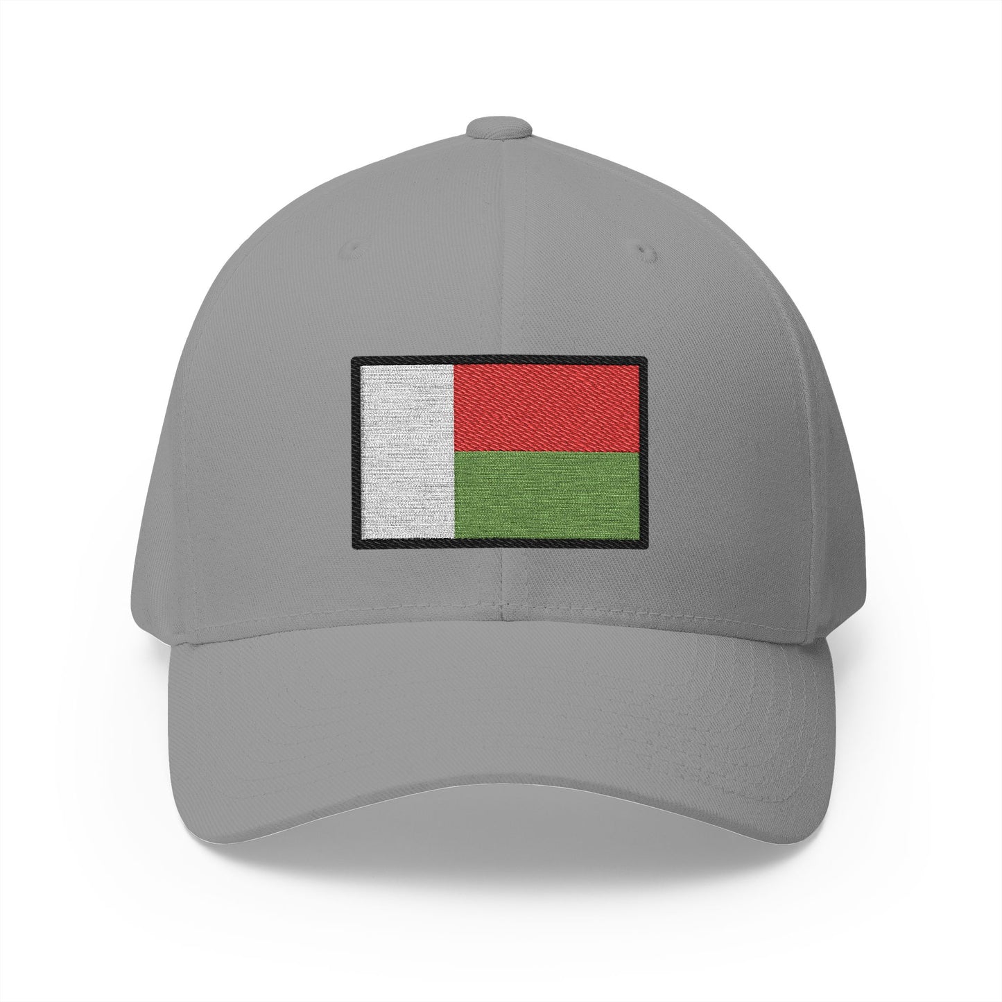 Flag: Madagascar Emoji Grey Cap – Premium by Capmoji