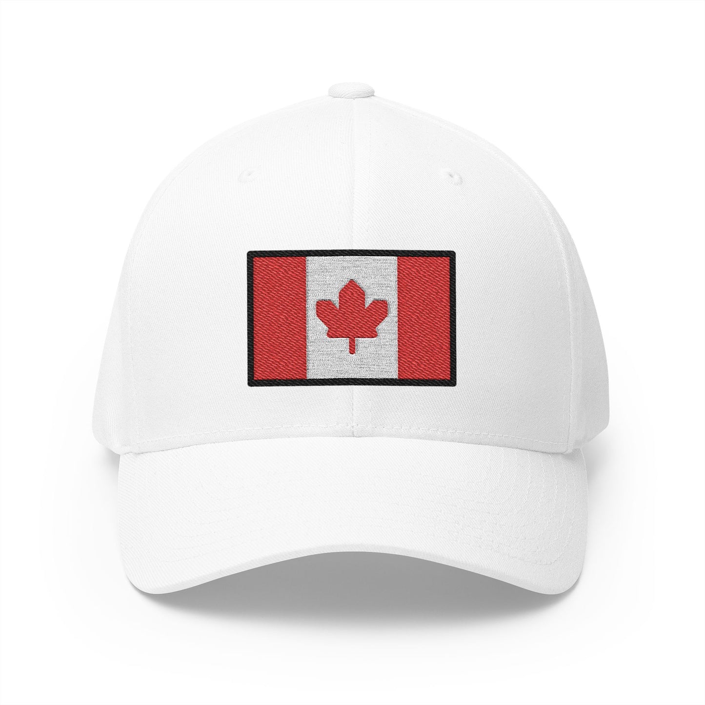 Flag: Canada Emoji White Cap – Premium by Capmoji