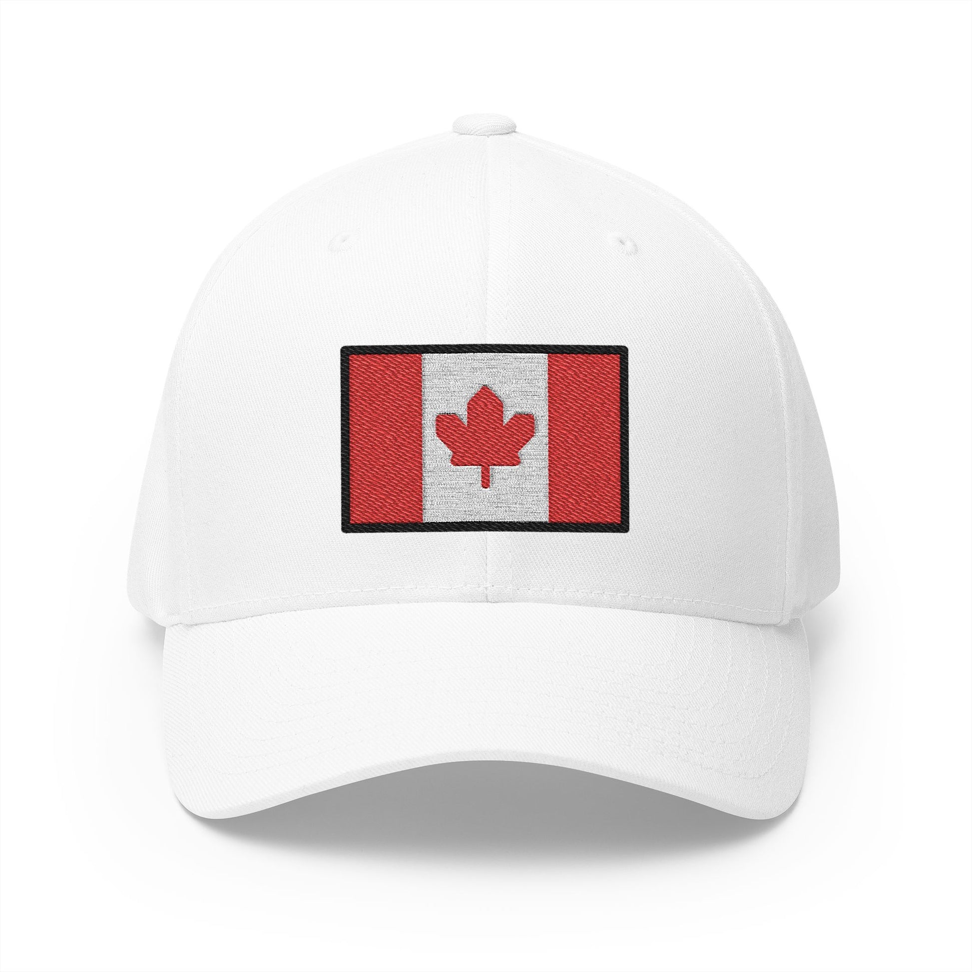 Flag: Canada Emoji White Cap – Premium by Capmoji