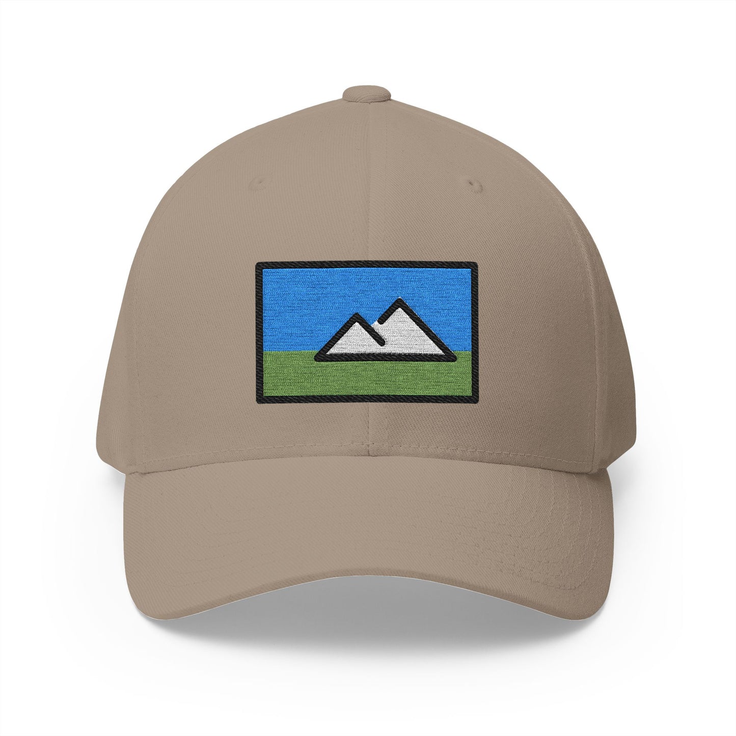 Picture Emoji Khaki Cap – Premium by Capmoji