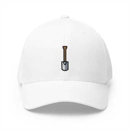 Spade Emoji White Cap – Premium by Capmoji