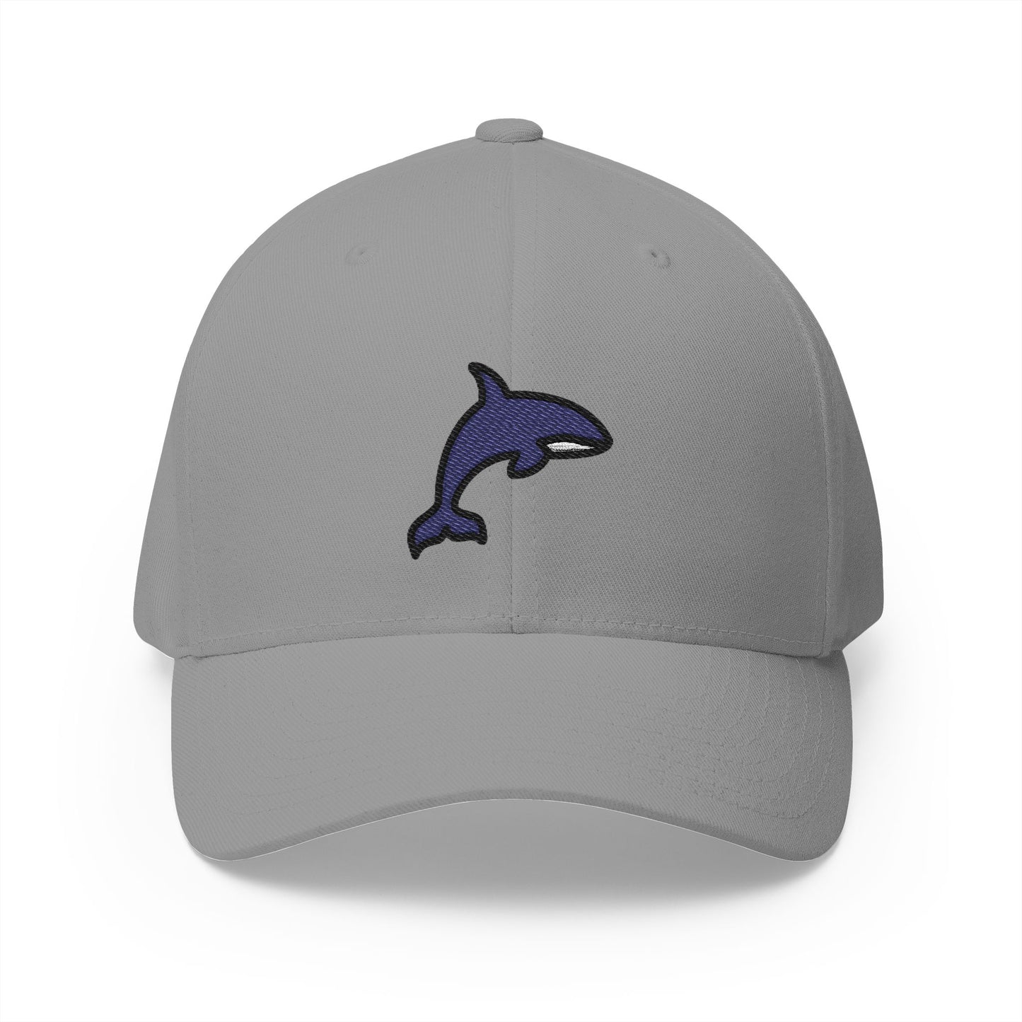 Orca Emoji Grey Cap – Premium by Capmoji