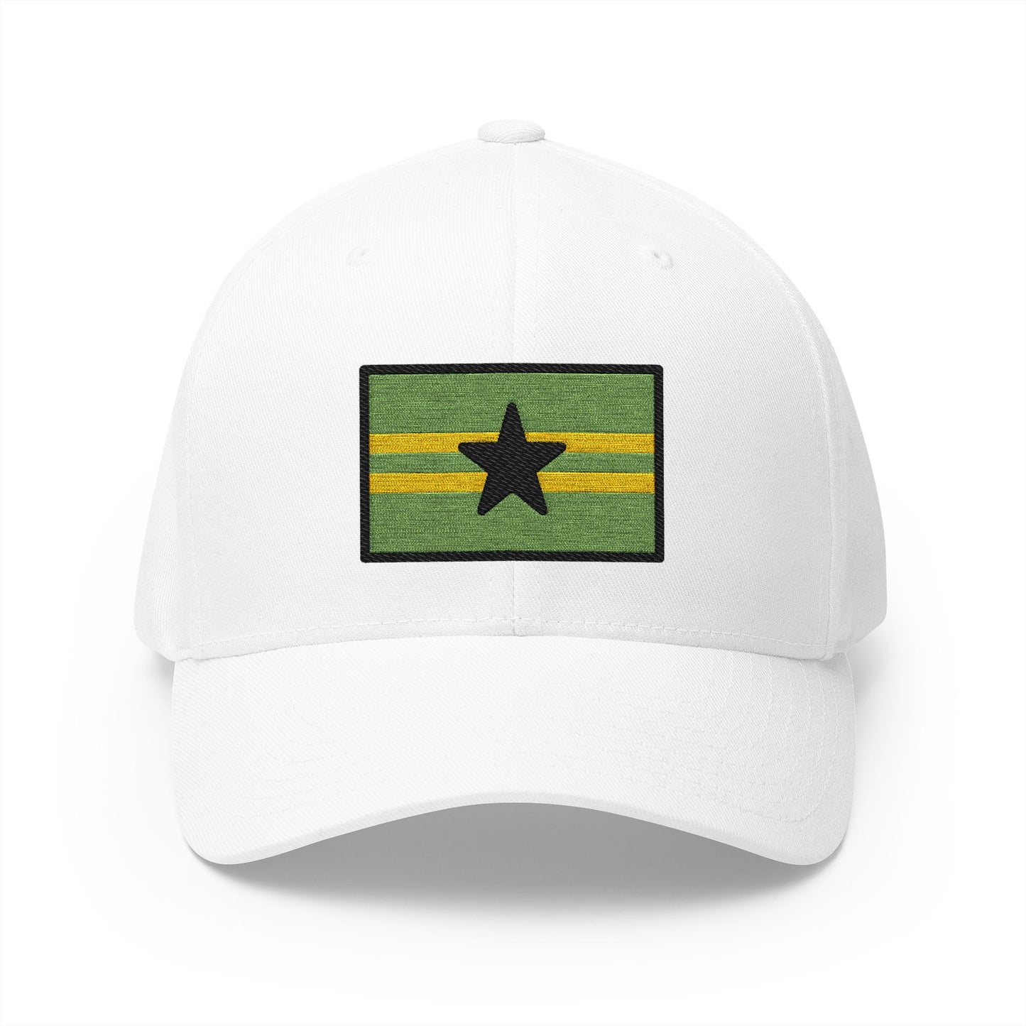 Browncoat Flag Emoji White Cap – Premium by Capmoji