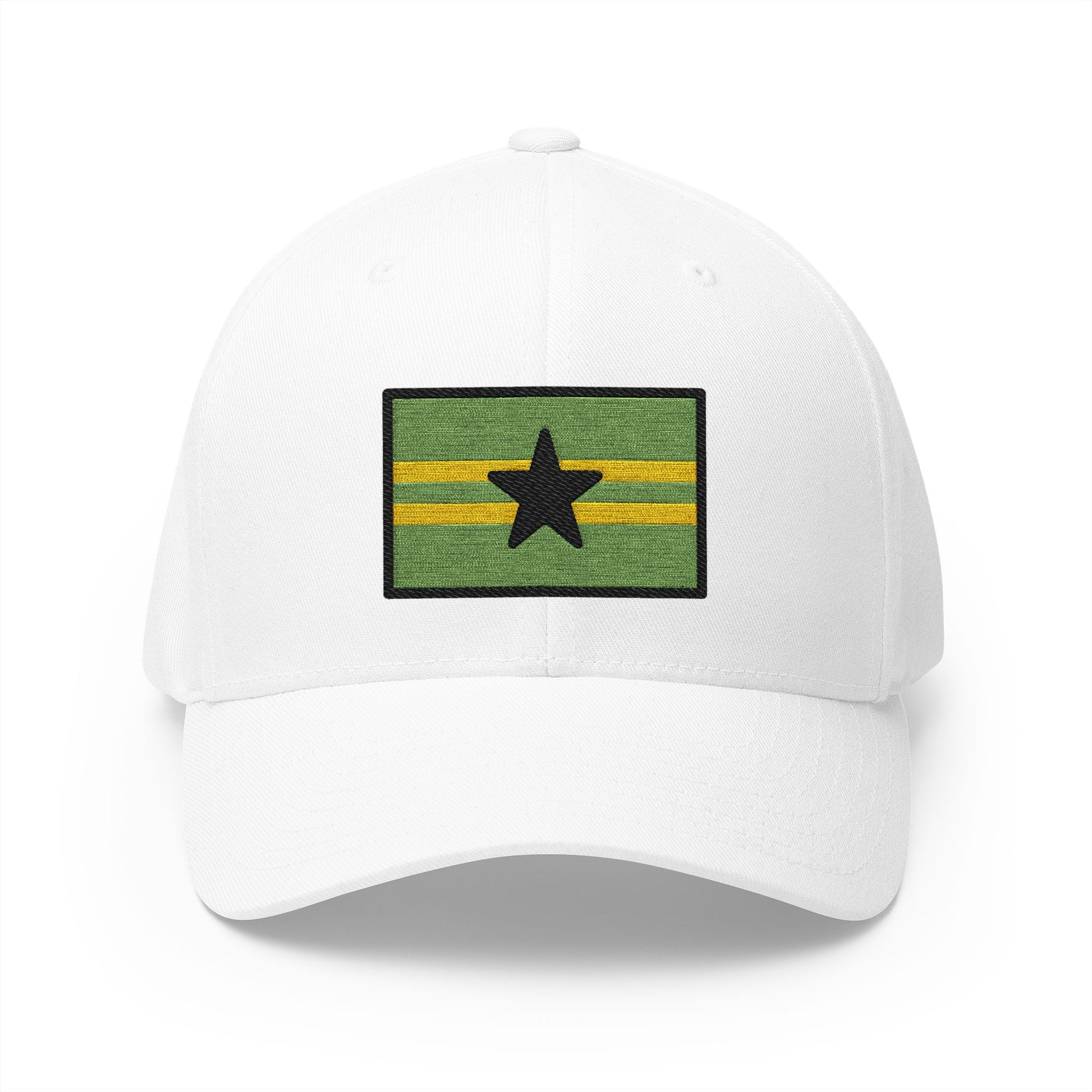 Browncoat Flag Emoji White Cap – Premium by Capmoji