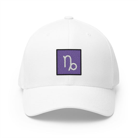Capricorn Emoji White Cap – Premium by Capmoji
