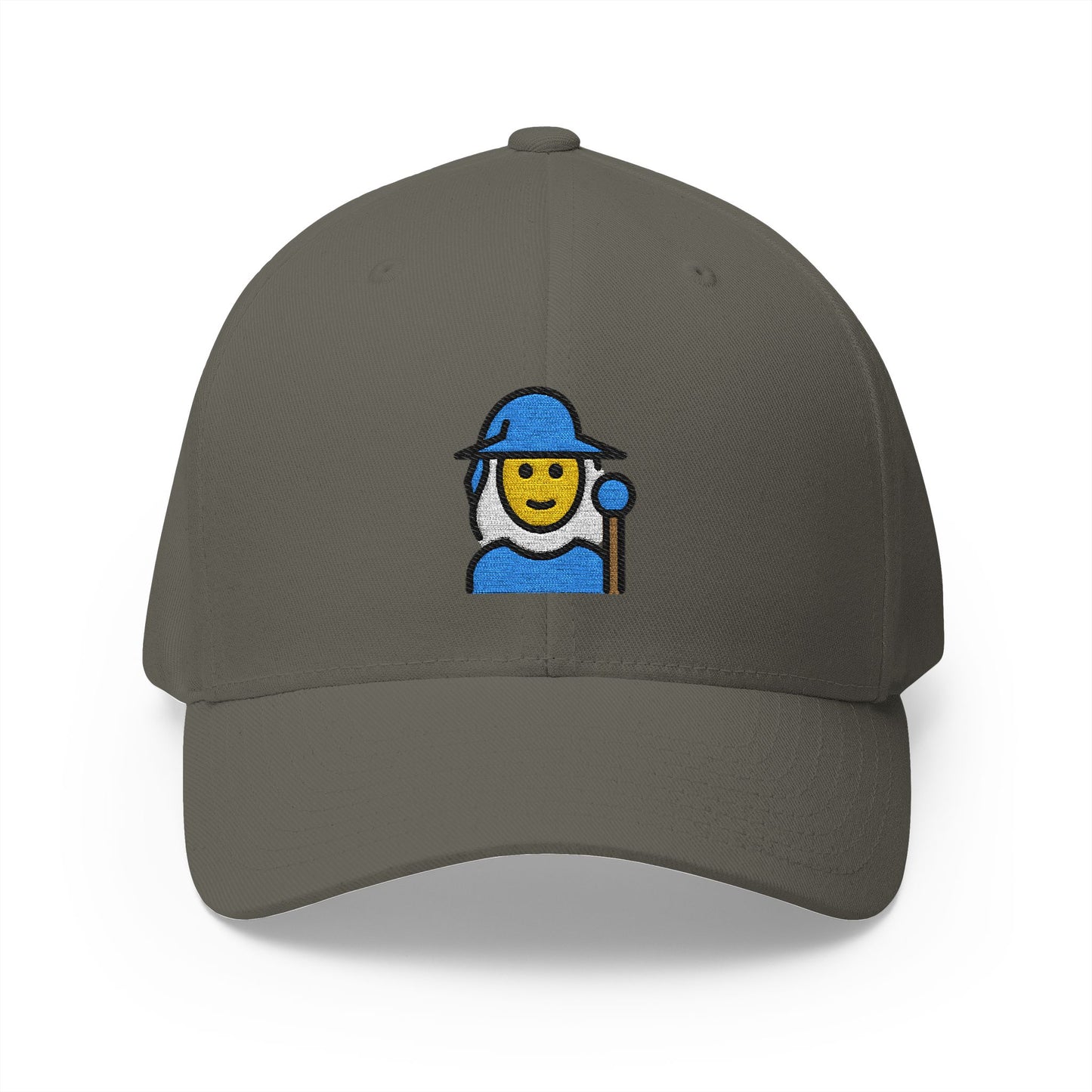 Woman Mage Emoji Olive Cap – Premium by Capmoji