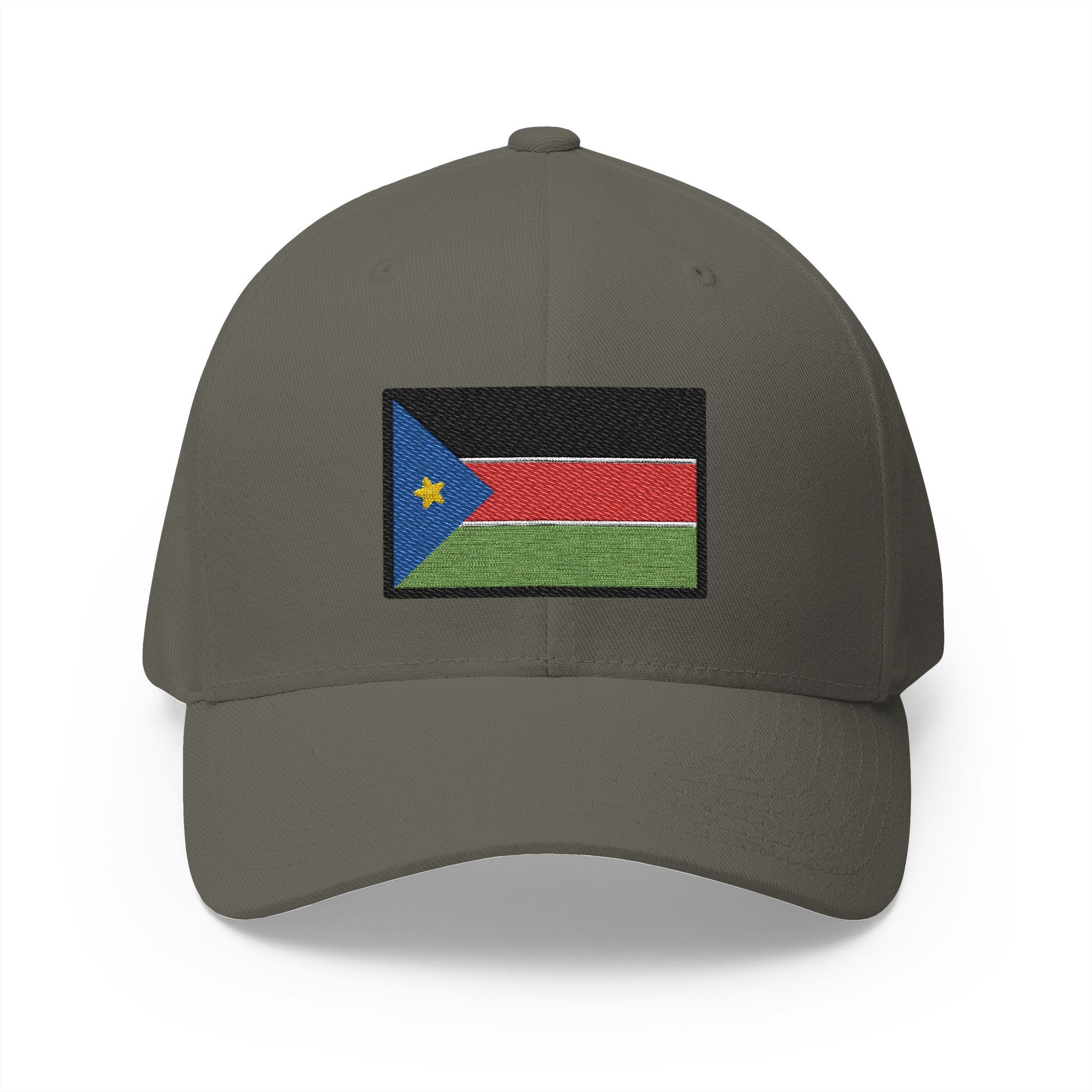 Flag: South Sudan Emoji Olive Cap – Premium by Capmoji
