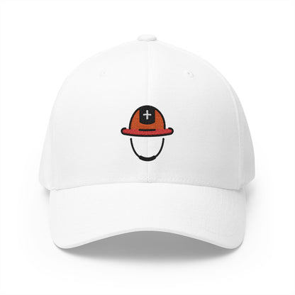 Rescue Worker'S Helmet Emoji White Cap – Premium by Capmoji